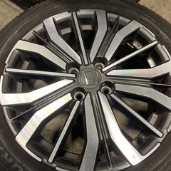 ホンダ純正 GK5 フィットRS 16×6J 4H 100PCD+53 4本 BS 185/55R16 4本 6分山程度の画像