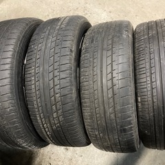 ホンダ純正 GK5 フィットRS 16×6J 4H 100PCD+53 4本 BS 185/55R16 4本 6分山程度の画像