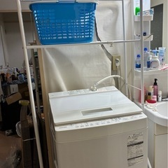 スチールラック(ランドリーラック)、洗濯カゴ