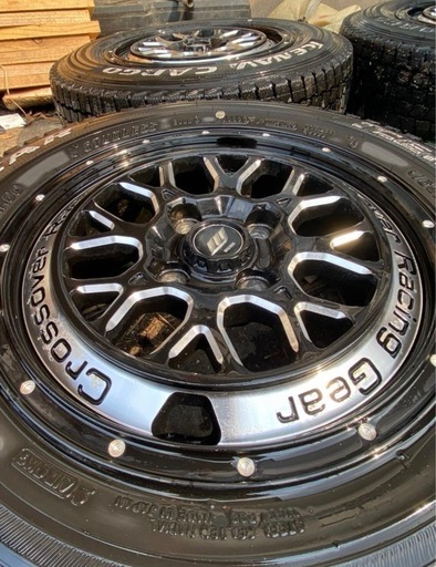 14インチ　WORK CRAG CKV スタッドレス付４本セット