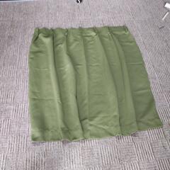 美品 ドレープカーテン 形状記憶 2枚組