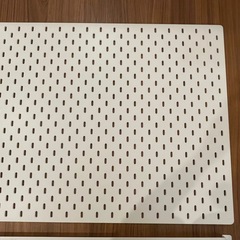 IKEA イケア有孔ボードSKÅDIS スコーディス　新品中古　色々総額6099円の画像