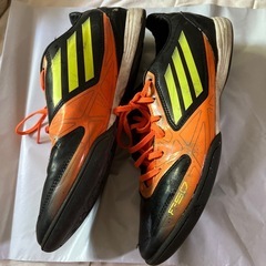 最終値下げ⭐︎adidas アディダス　シューズ　サッカー　スポーツ　26.0センチ黒オレンジの画像