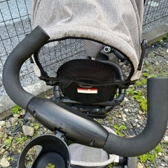 三輪車　折りたたみ　サンシェード　かご付きの画像