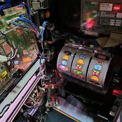 パチスロ実機　ガールズ＆パンツァーG　スロットの画像