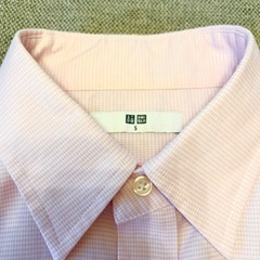 ユニクロ 半袖シャツ ピンク Sサイズの画像