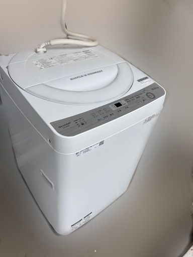 SHARP】洗濯機 6kg (とまと) 西八王子の生活家電《洗濯機》の中古 
