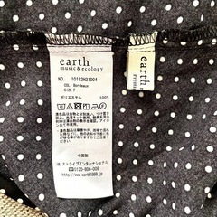 earth music＆ecology とろみスキッパーブラウスの画像