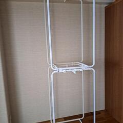 IKEA　ALGOT  アルゴート　2個　ハンガーラック　押入収納