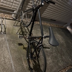 Giant 古い　サビあり　後輪パンク中