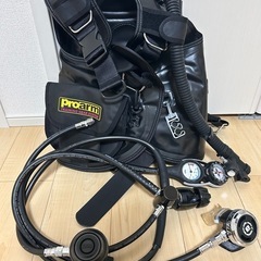 ダイビング　Proarm 重器材セット BCD レギュレータ　ゲ...