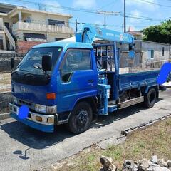 ヒノ　2トン移動式クレーン車