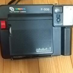 レトロ  インスタントカメラ Fuji F-50S アンティーク品の画像