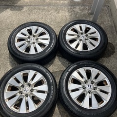 ステップワゴン　スパーダ　純正ホイール　タイヤセット　205/6...