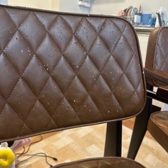 NOCE レザーチェア×2の画像