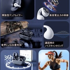 骨伝導イヤホン
の画像