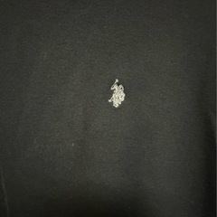 古着U.S. POLO ASSN. ブラック トレーナー Lサイズの画像