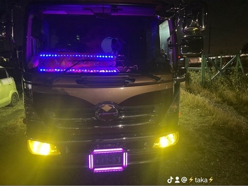 中型トラックナンバー枠