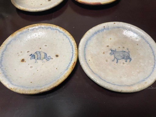 丹波焼　立杭焼　市野吉記 コウホ窯 食器 皿　①