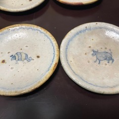 丹波焼　立杭焼　市野吉記 コウホ窯 食器 皿　①
