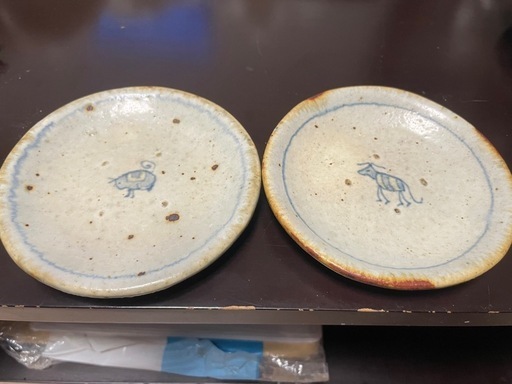 丹波焼　立杭焼　市野吉記 コウホ窯 食器 皿　②