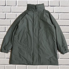 【美品】UNIQLO ユニクロ 防風パデッドコート モンスターパーカー Mの画像