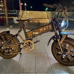 MATE BIKE MATE X250 eggriderヘッドライト カスタムの画像