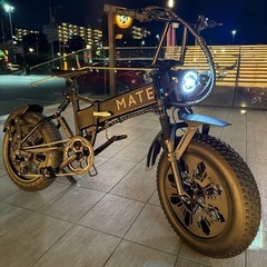 MATE BIKE MATE X250 eggriderヘッドライト カスタムの画像