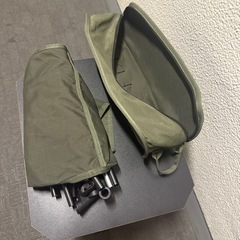 イグニオ（アルペン）アルミフォールディングチェア  オリーブ色の画像