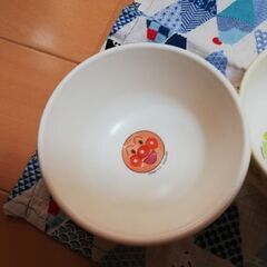 アンパンマン　お茶碗　味噌汁茶碗　コップ　中古　ベビー食器の画像