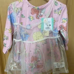 ディズニープリンセス なりきりロンパース レース 女の子 の画像