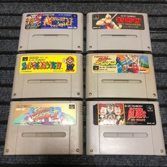 スーパーファミコンカセット6本セット
