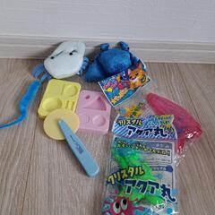 キッズ　おもちゃ　水鉄砲　粘土