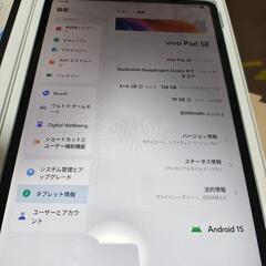 vivo pad se 6+128
の画像