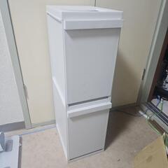 【0円】ユニード 10+10L　2段　ゴミ箱　抗菌仕様