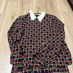 レトロ雰囲気ワンピースの画像