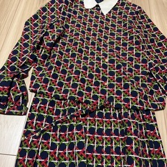 レトロ雰囲気ワンピースの画像