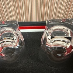 Bccarat バカラ プルトン 復刻版 2客セット 付属品完備の画像