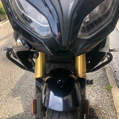 BMW R1250RS バイク車体 黒/青の画像