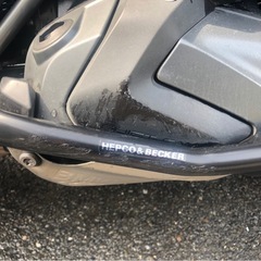 BMW R1250RS バイク車体 黒/青の画像