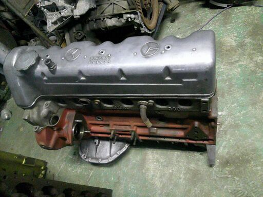 Mベンツ113-280SLエンジンブロツク及びシリンダーヘツト販売