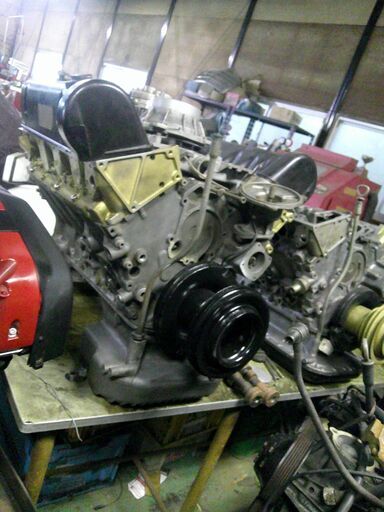 Mベンツ107-560SLリビルトエンジン各種販売コンプリートブロツク等