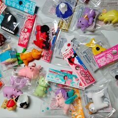 増量　消しゴムフィギュア　