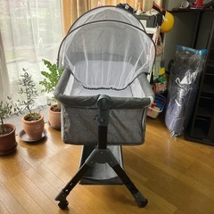 未使用品ベビーベッドの画像