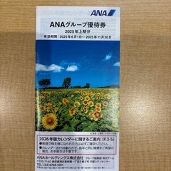 ANA優待券
の画像