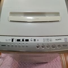 SANYO 縦型洗濯機 ASW-M700(W) 本体　7キロ　部...