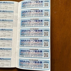 ANA株主優待搭乗券1枚。2枚あります。1名様分の片道1区間が株主優待割引で搭乗できます ANAグループ国内全路線にご利用いただけます 。 お正月にも間に合います。 有効期限 : 2025年6月1日ご搭乗分から2026年11月30日搭乗分まで有効です。 国内旅行にも帰省にもお使い頂けます。  枚数...2枚 １枚で1名様分片道一区画　 有効期限　2025.6.1 〜2026. 11. 30  表示は1枚の価格です。の画像