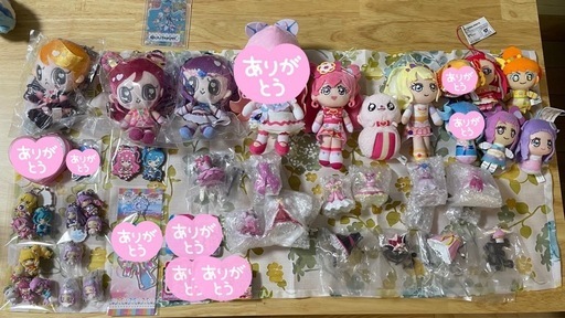プリキュア　ぬいぐるみ　まとめ売り　キュアブラック　キュアドリーム　ミルキーローズ　キュアプレシャス
