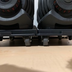 【最終値下げダンベルホームジム完成セット！】可変ダンベル40kg×2＋ベンチ【終了間近！】の画像