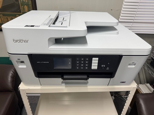 【美品】Brother 　インクジェット複合機 MFC-J7100CDW (FAX/ADF/30万ページ耐久/自動両面)